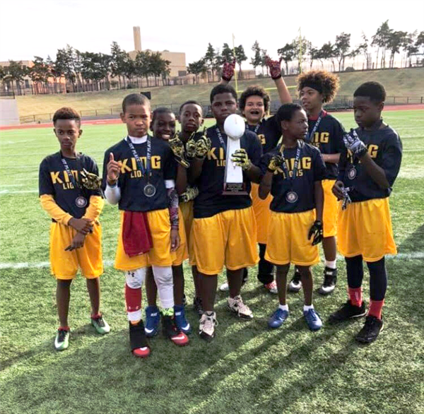 MLK Boys Athletics Football 1st Place Win 