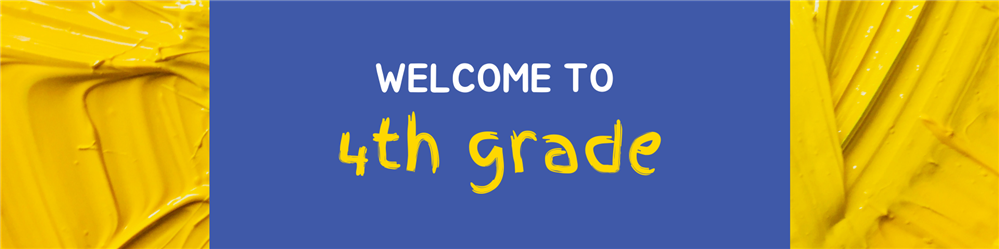 Welcome to 4th Grade